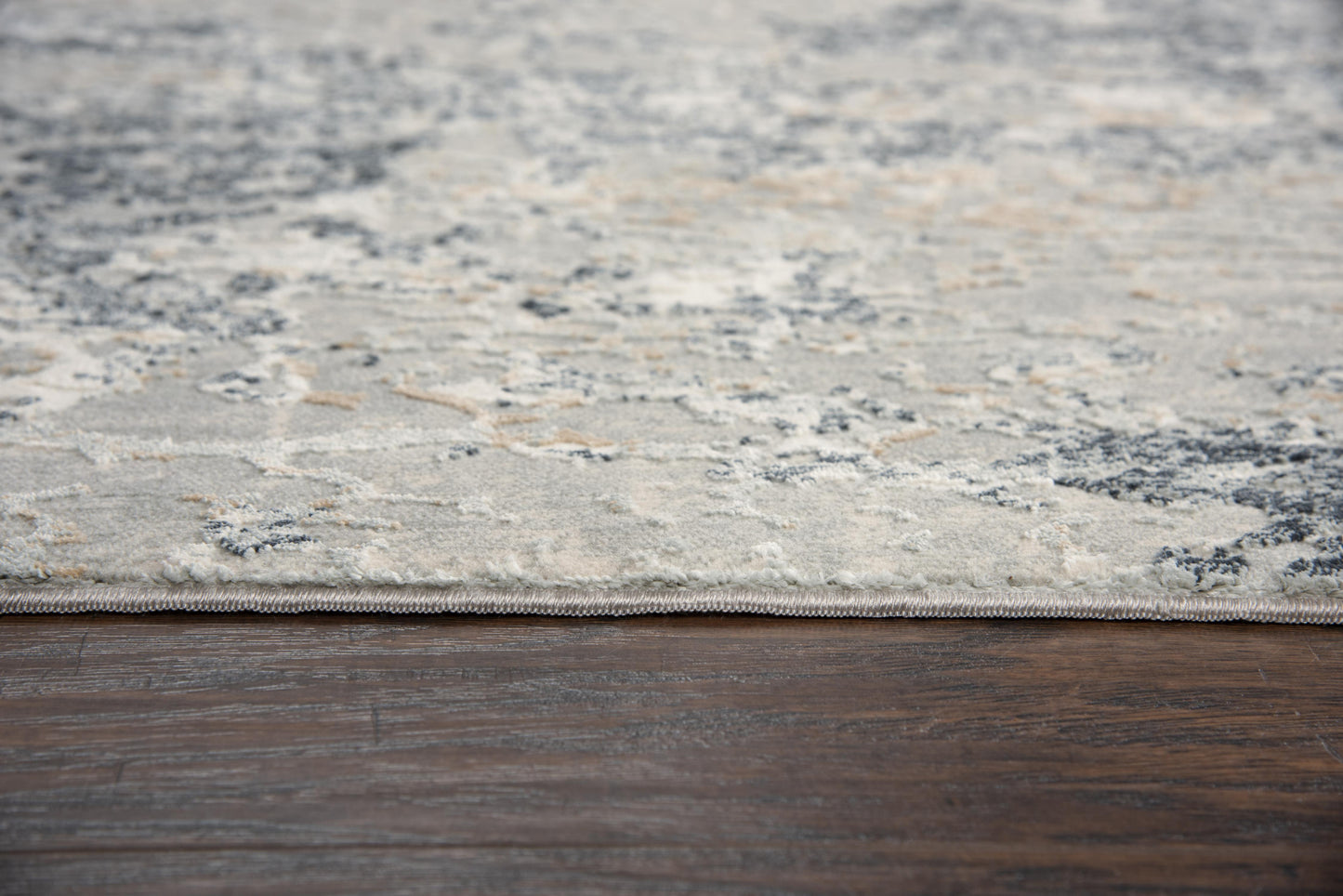 Chelsea CHS110 Cream/Gray Machine-Made Rug - Rizzy