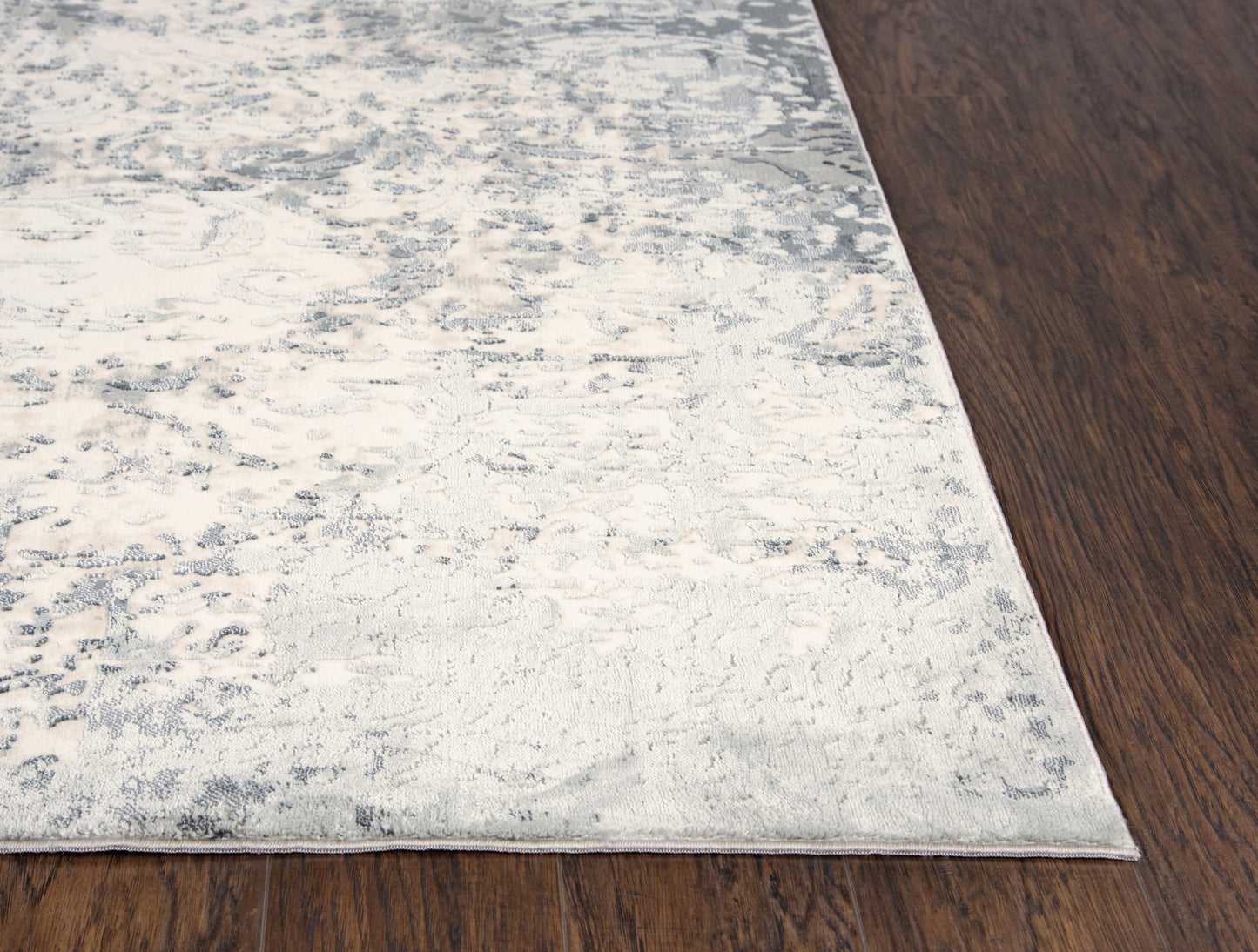 Chelsea CHS111 Cream/Gray Machine-Made Rug - Rizzy