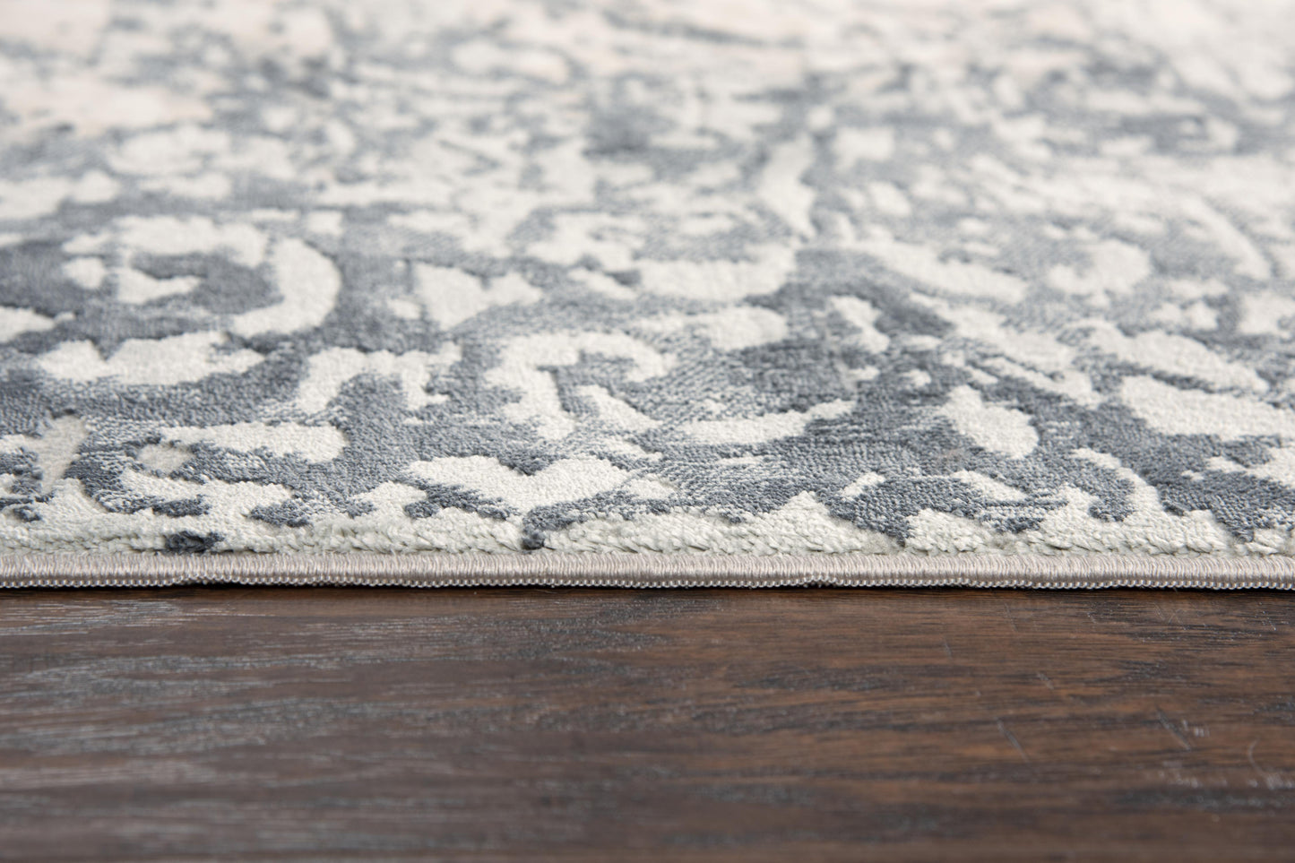 Chelsea CHS111 Cream/Gray Machine-Made Rug - Rizzy
