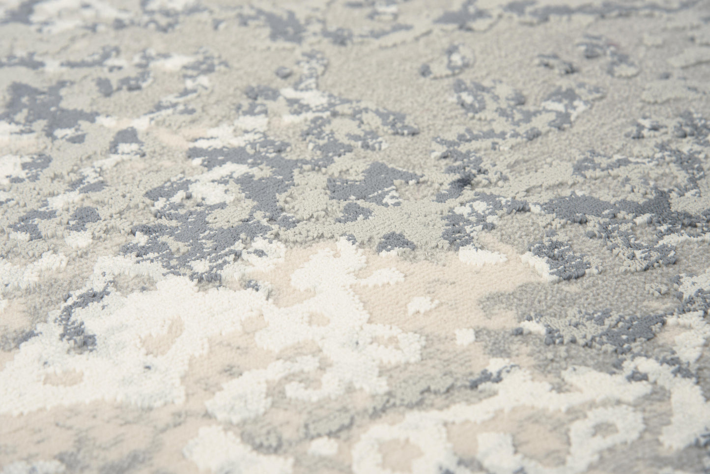 Chelsea CHS112 Cream/Gray Power Loomed Rug - Rizzy