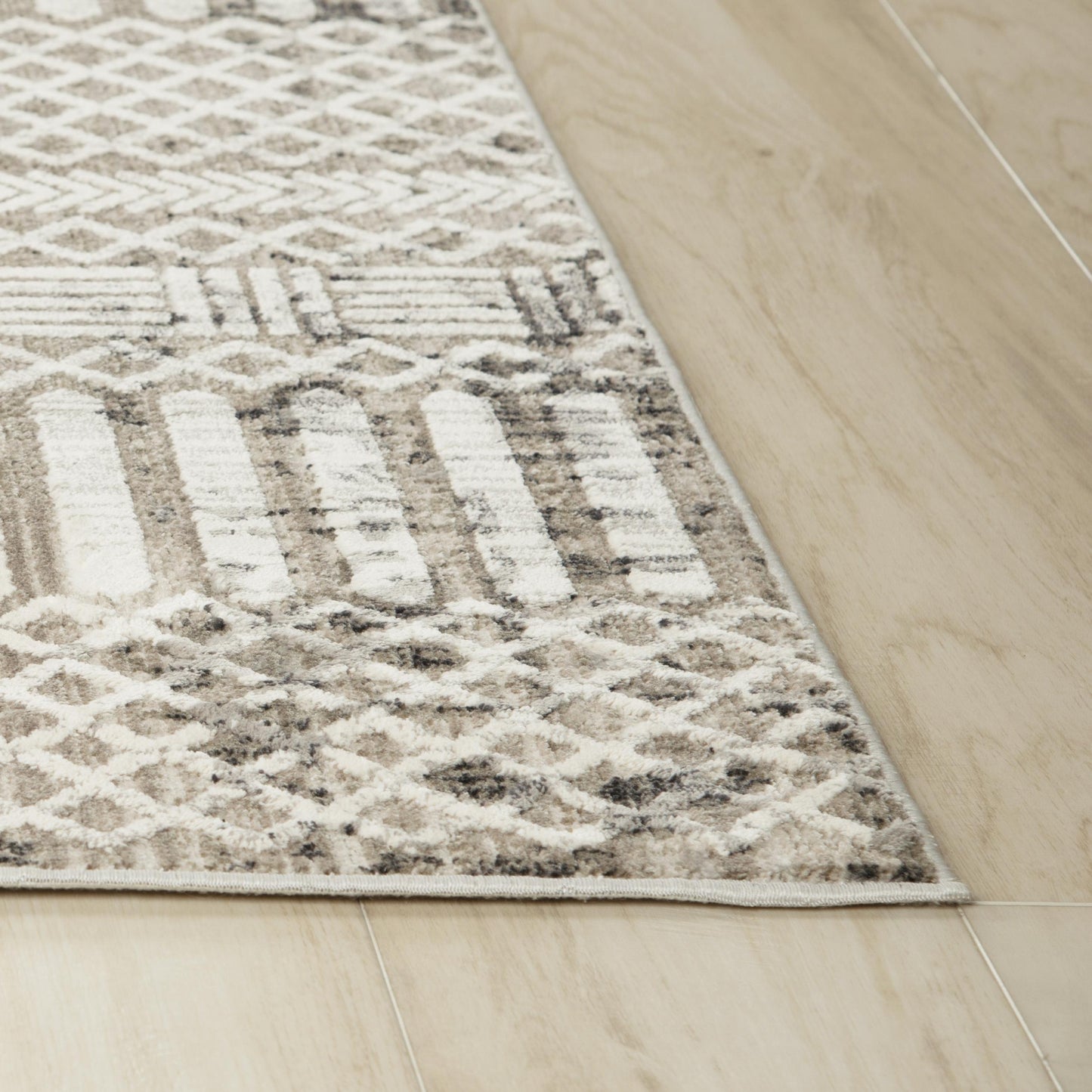 Calabria CLA795 Natural Machine-Made Rug - Rizzy