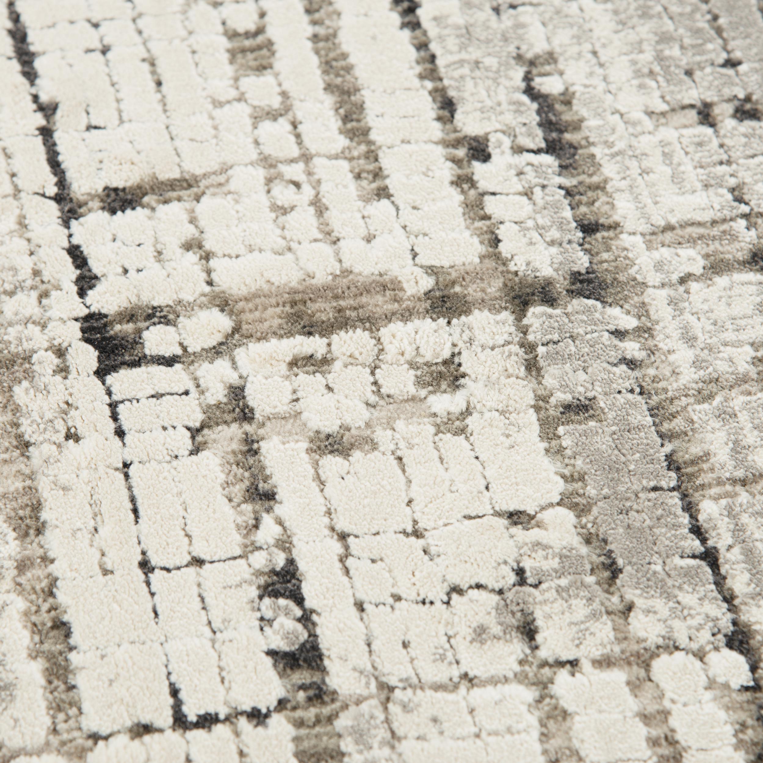 Calabria CLA799 Ivory Power Loomed Rug - Rizzy – Rug Gallery Outlet