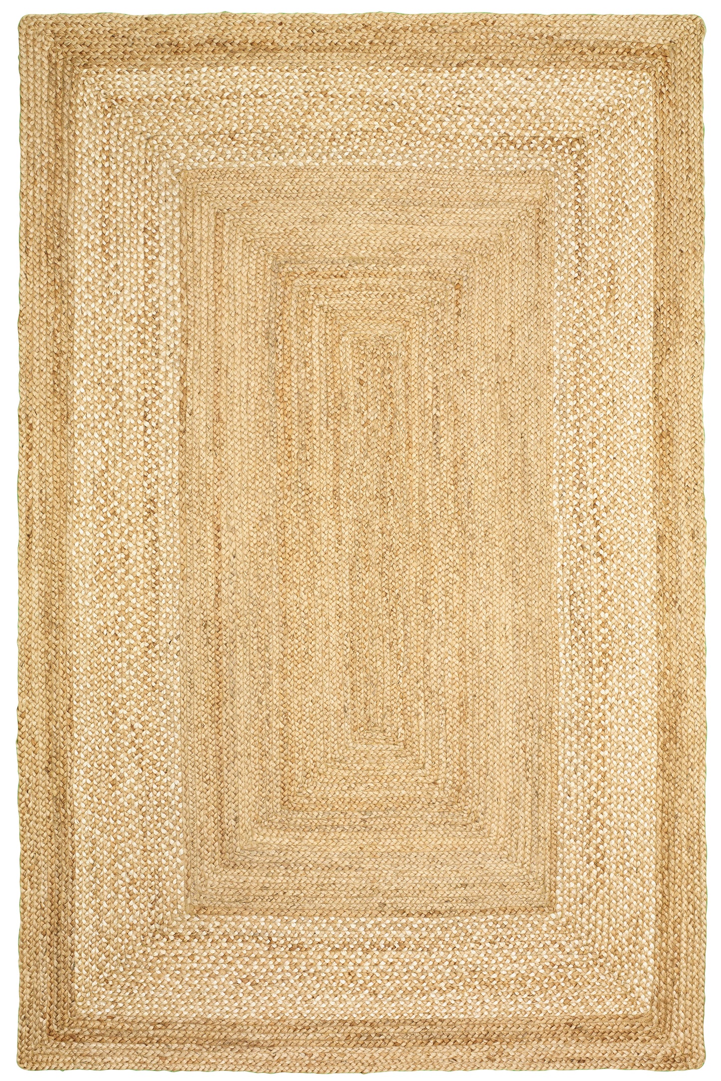 CLASS-81206 Farmhouse Hand-Braided Natural Jute Indoor Area Rugs - LR Home