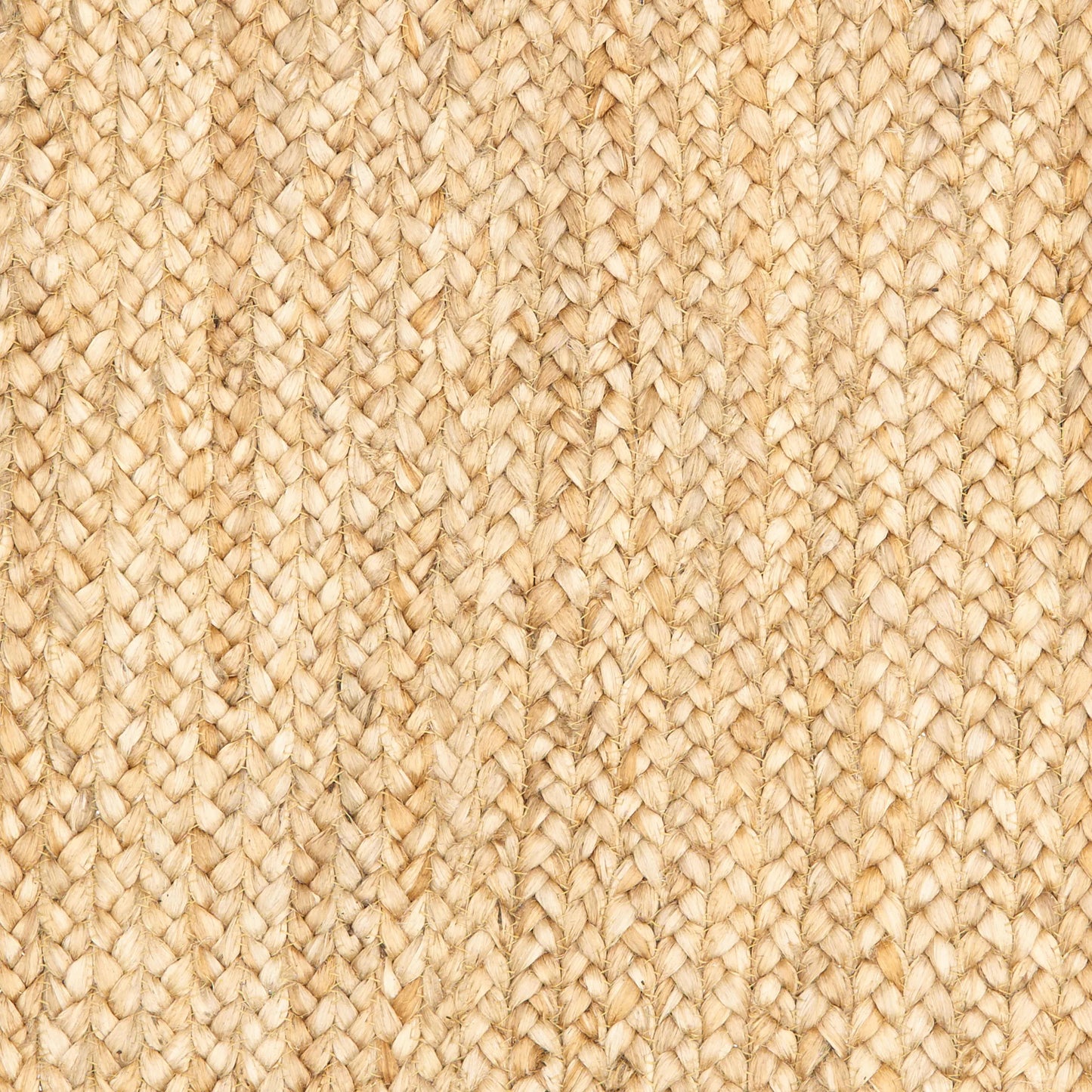Classic Jute-81209 Farmhouse Hand-Braided Natural Cotton Indoor Area Rug - LR Home