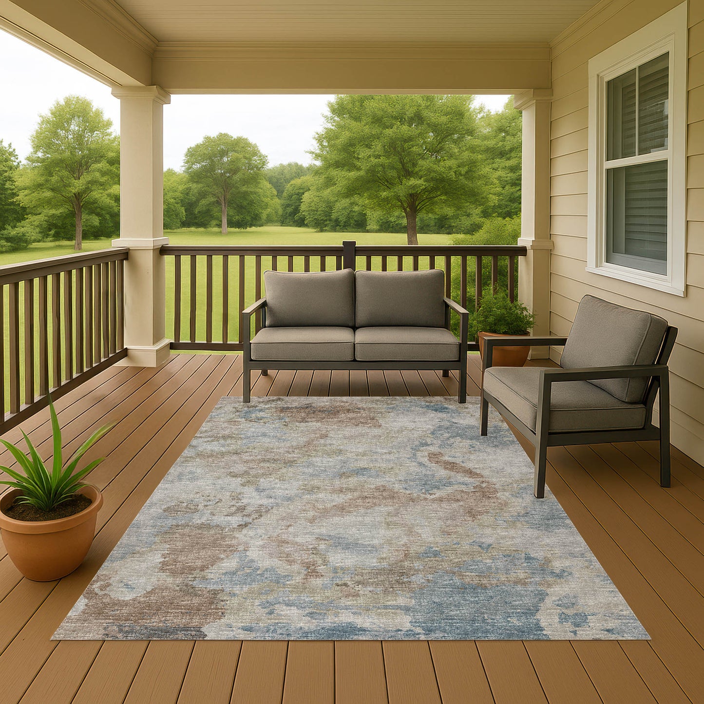 Machine Made Camberly CM2 Seascape - Dalyn Rugs
