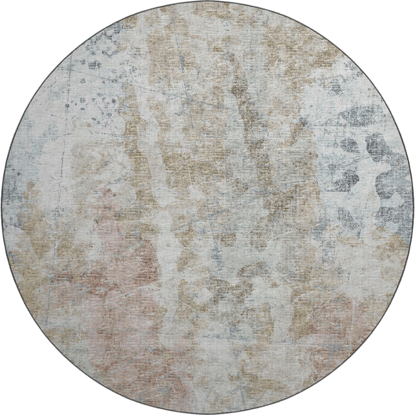 Machine Made Camberly CM3 Mineral Blue - Dalyn Rugs