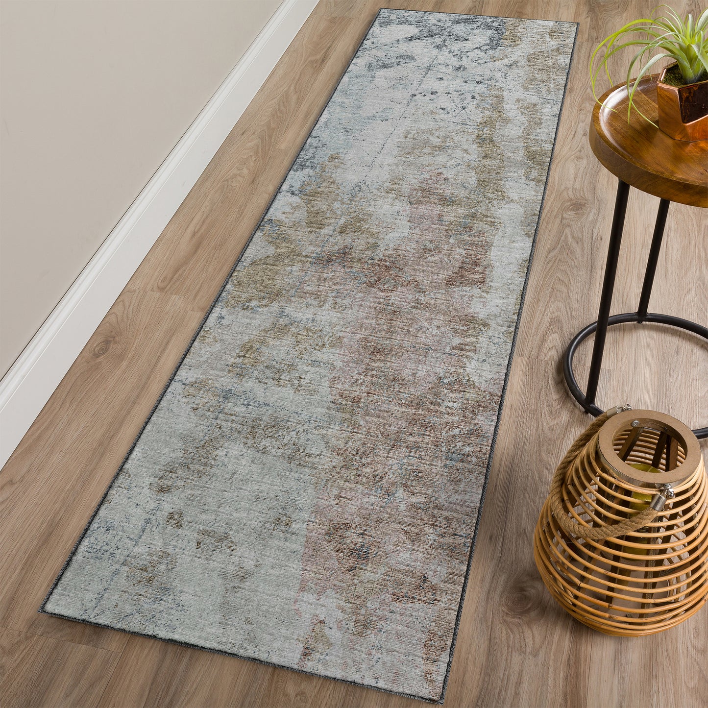Machine Made Camberly CM3 Mineral Blue - Dalyn Rugs