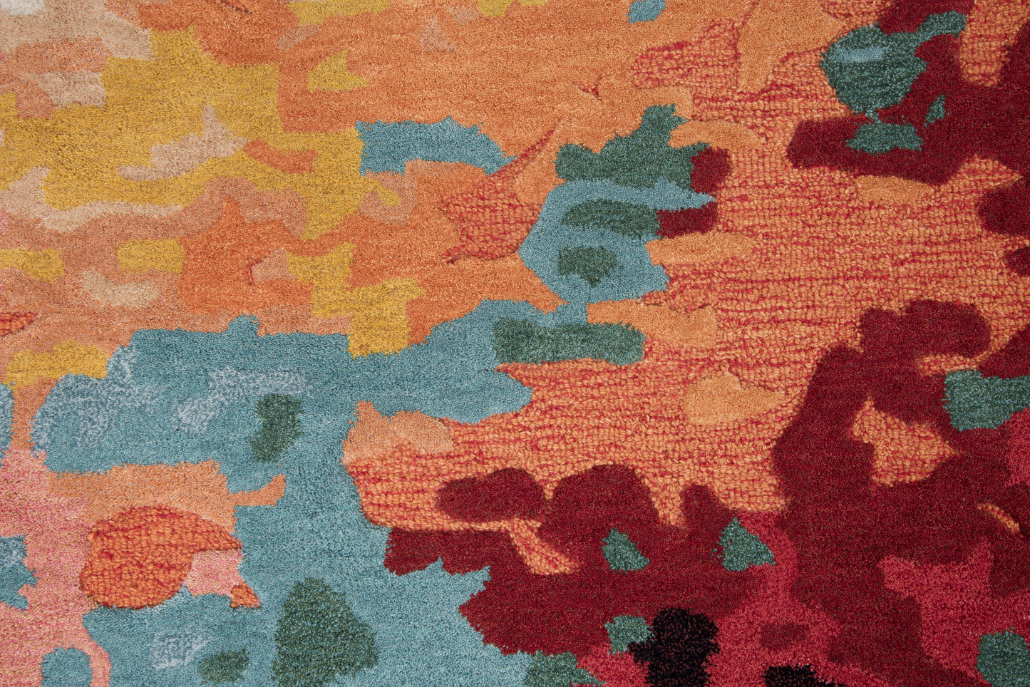 Connie Post  CNP101 Orange Hand-Tufted Rug - Rizzy