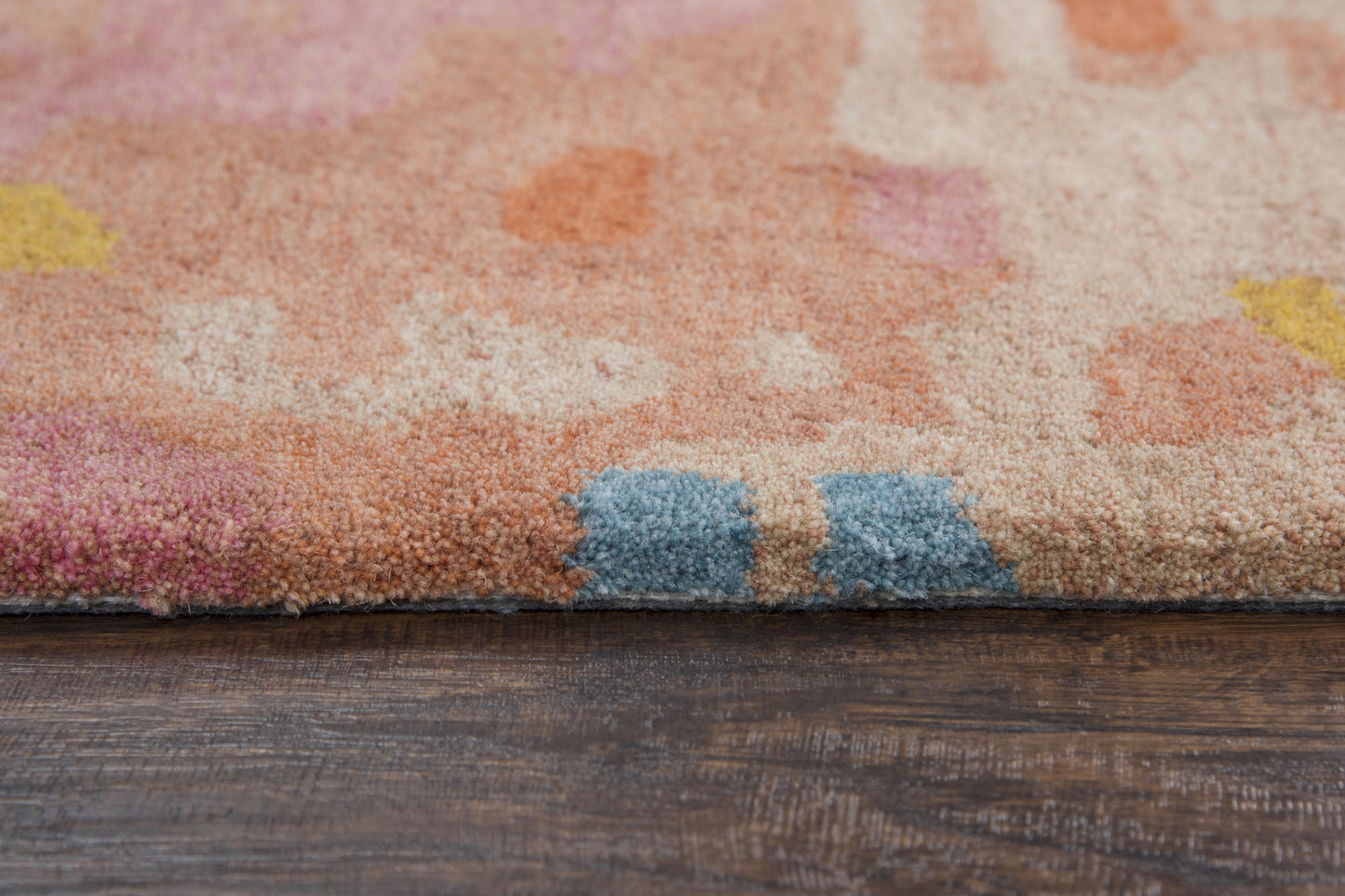 Connie Post  CNP101 Orange Hand-Tufted Rug - Rizzy