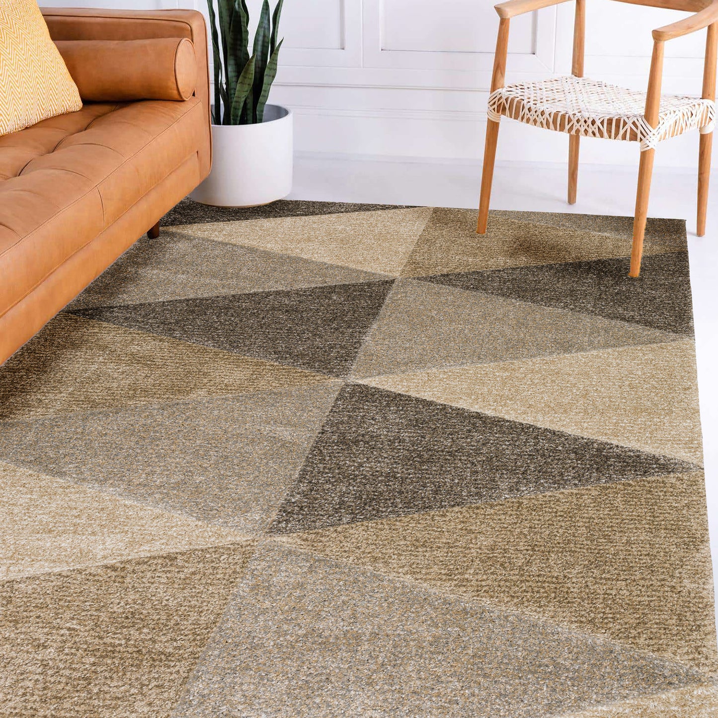 Machine Made Carmona CO6 Khaki - Dalyn Rugs