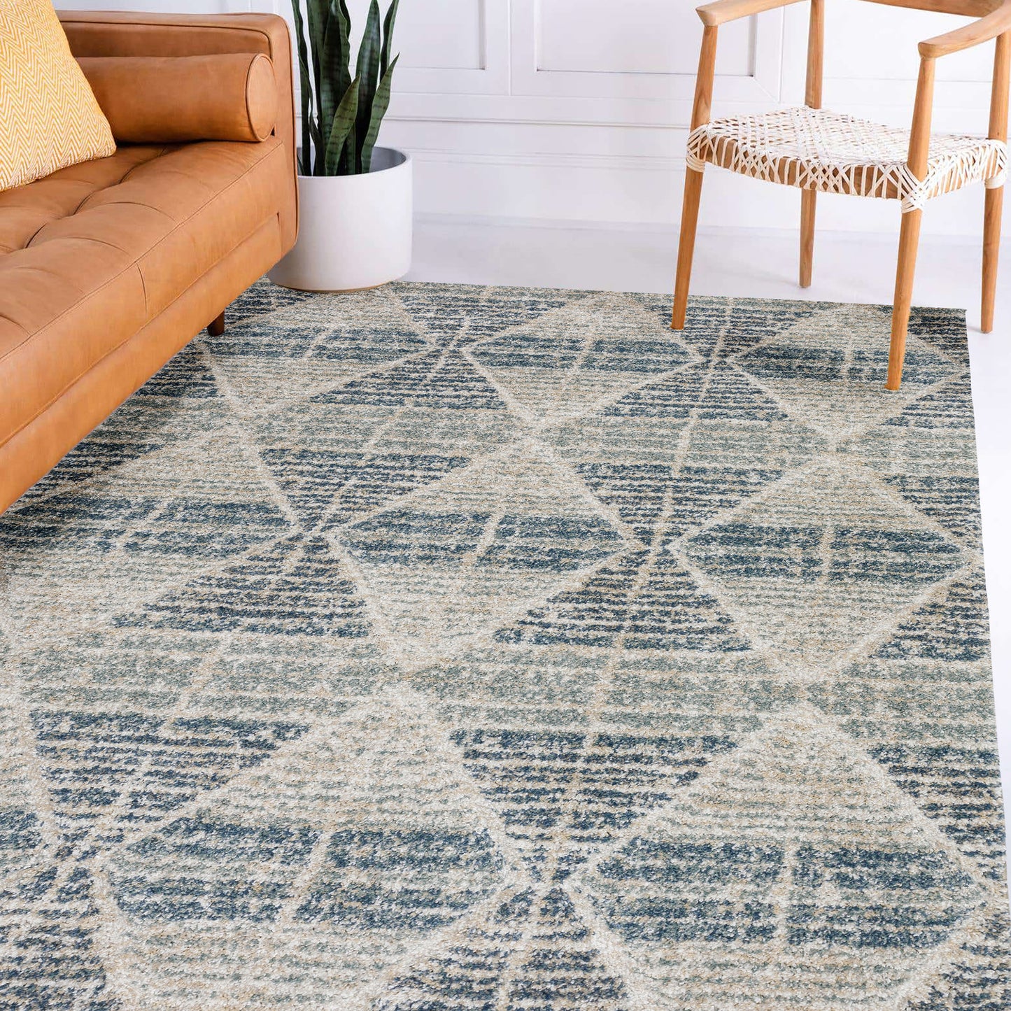 Machine Made Carmona CO8 Denim - Dalyn Rugs