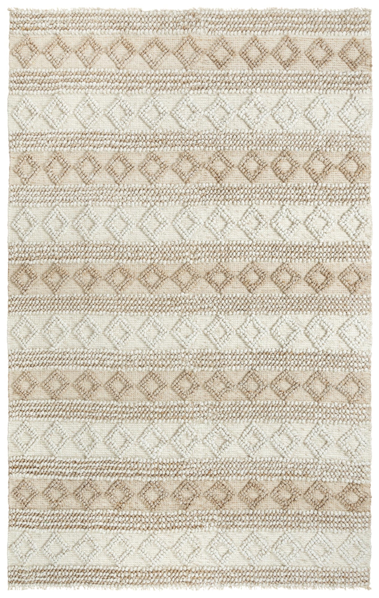 Capri CPI108 Beige Hand-Woven Rug - Rizzy