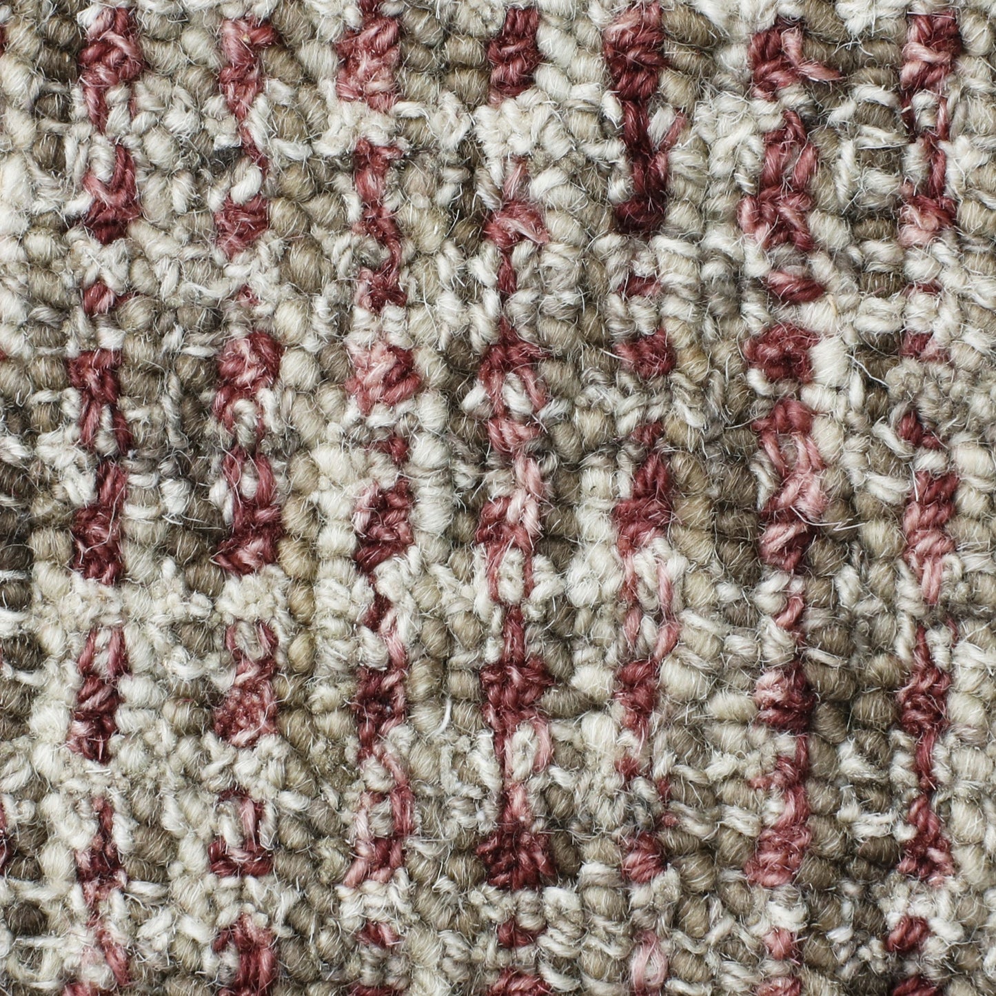 Criss Cross-81300 Contemporary Hand-Tufted Brown/Red Cotton Indoor Area Rug - LR Home
