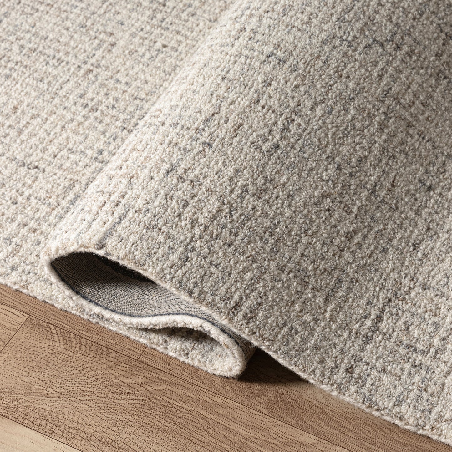 Criss Cross-82200 Contemporary Hand-Tufted Rust/Beige Cotton Indoor Area Rug - LR Home