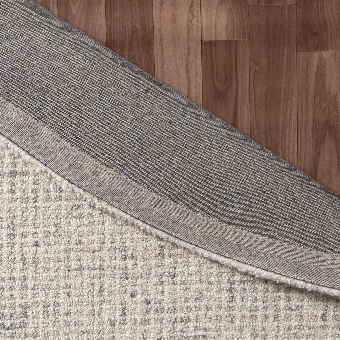Criss Cross-82200 Contemporary Hand-Tufted Rust/Beige Cotton Indoor Area Rug - LR Home