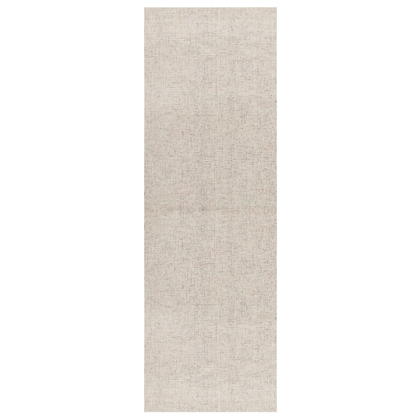 Criss Cross-82200 Contemporary Hand-Tufted Rust/Beige Cotton Indoor Area Rug - LR Home