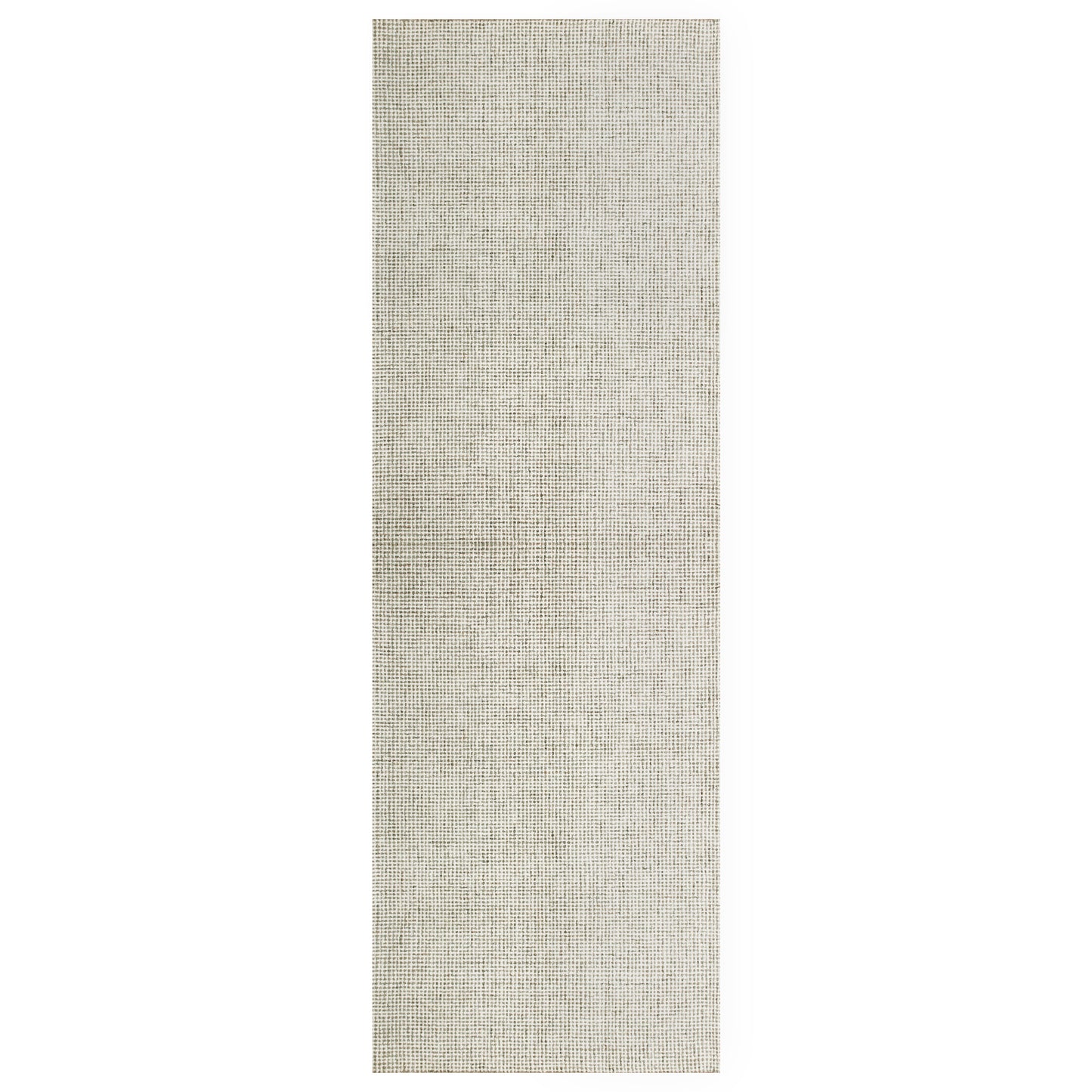 Criss Cross-82378 Contemporary Hand-Tufted Gray/Ivory Cotton Indoor Area Rug - LR Home