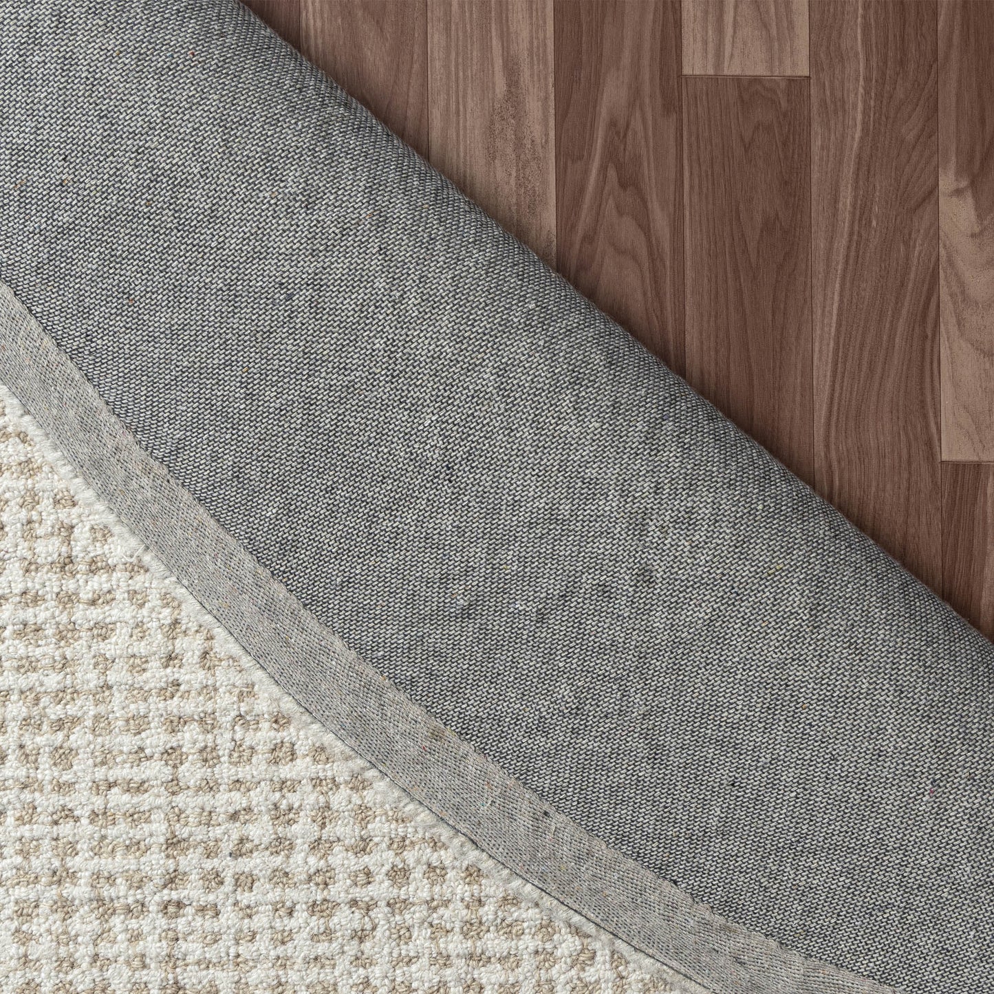 Criss Cross-82380 Contemporary Hand-Tufted Beige/Ivory Cotton Indoor Area Rug - LR Home