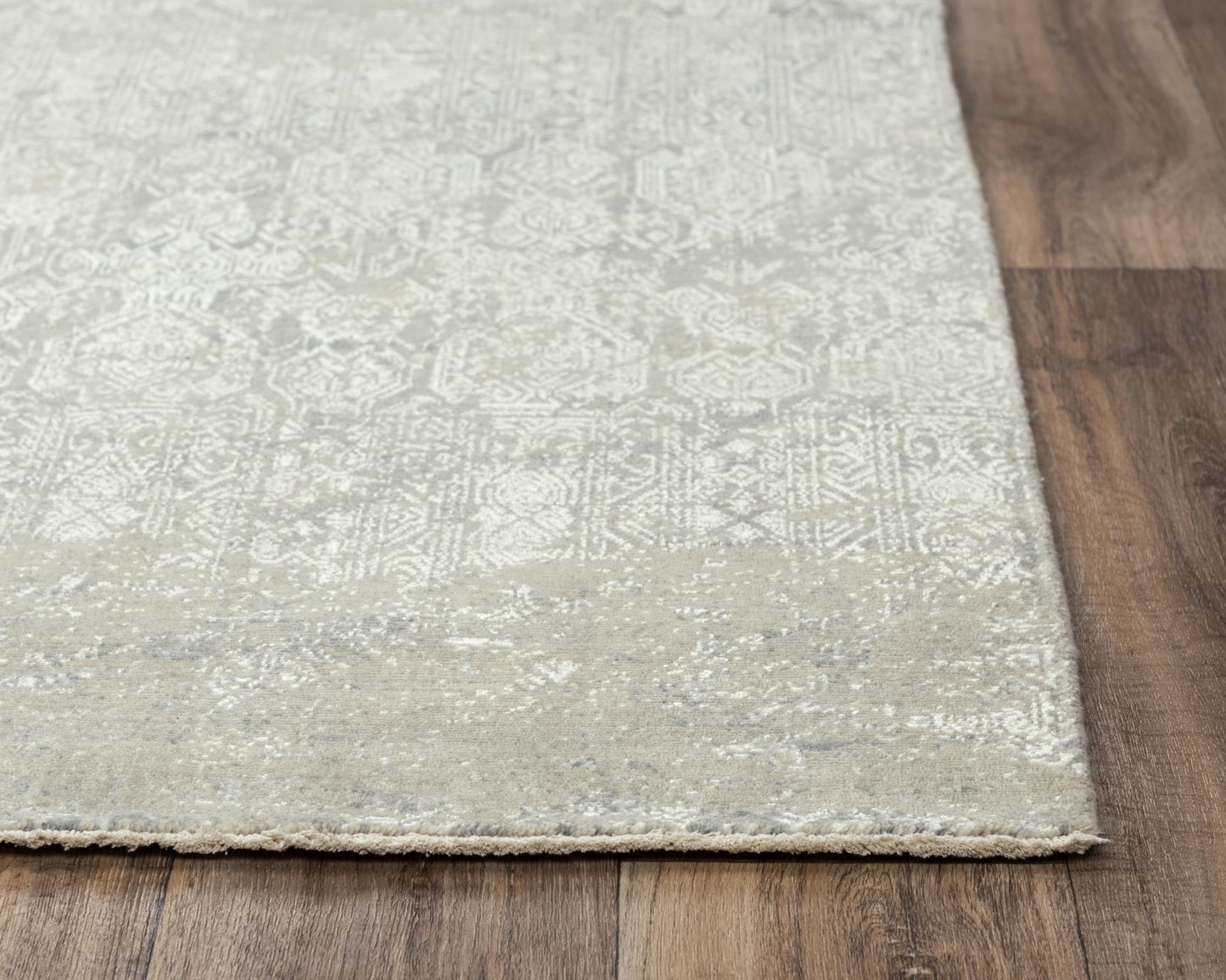 Couture CUT107 Gray/Taupe Hybrid Rug - Rizzy