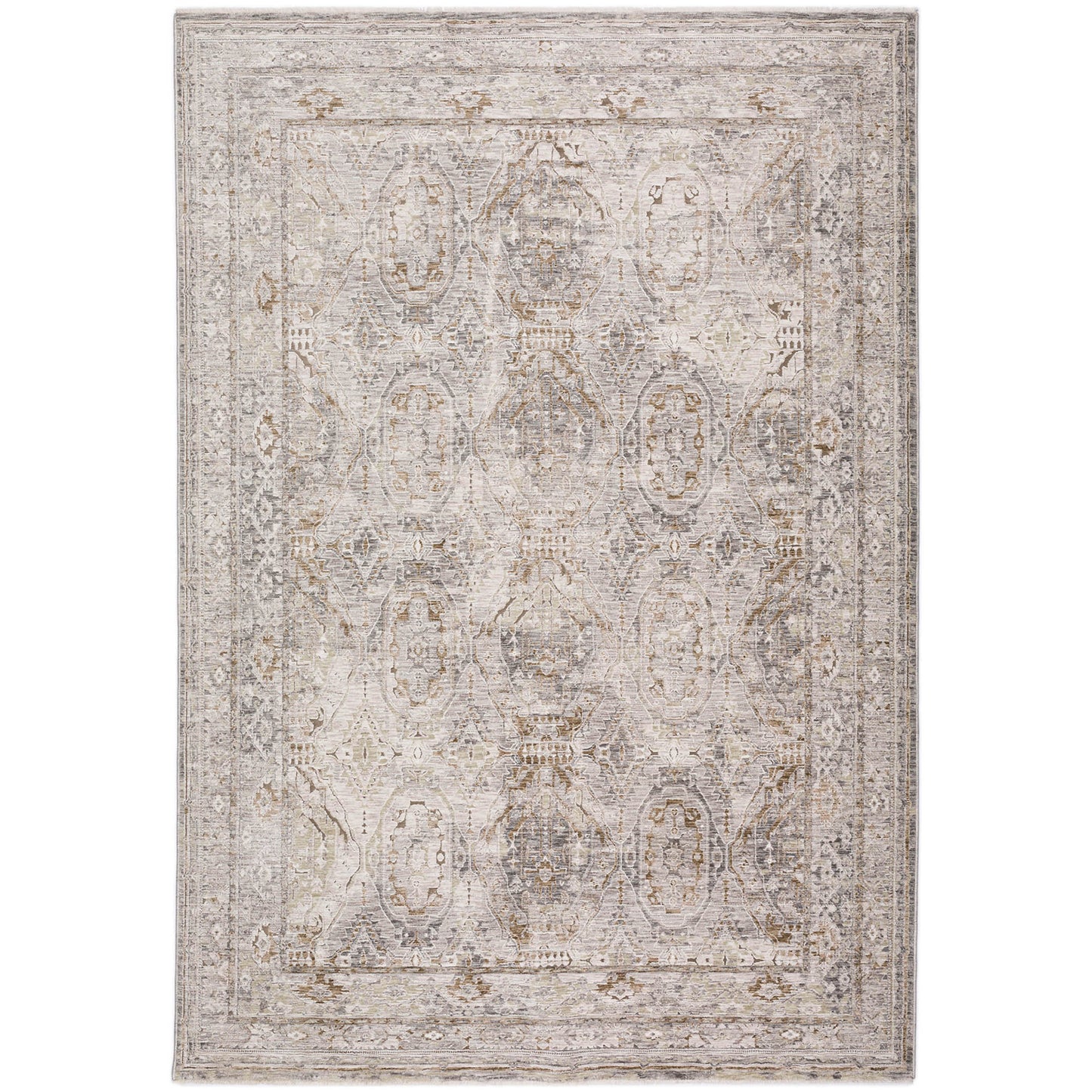 Machine Made Cyprus CY6 Gray - Dalyn Rugs