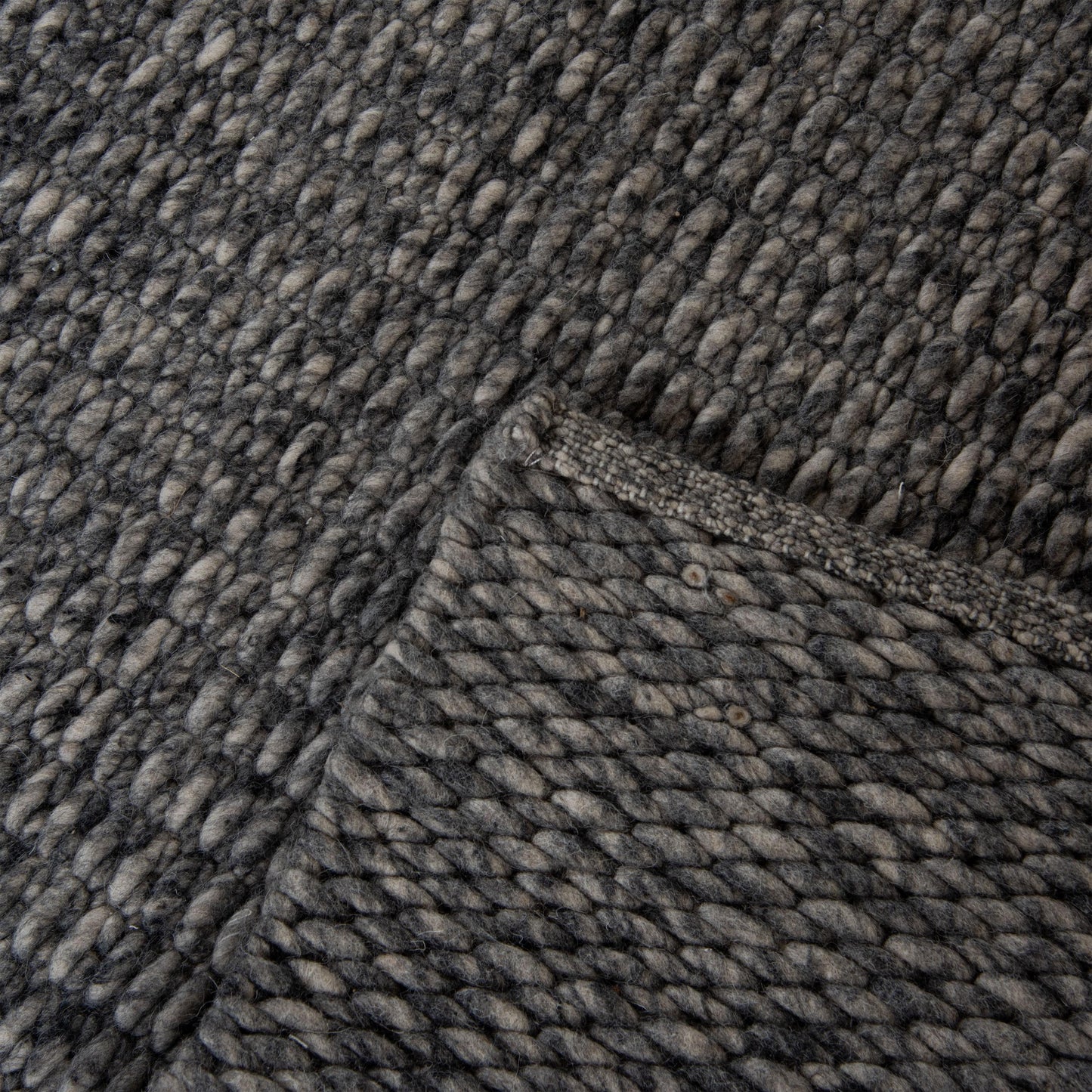 Cozy CZY112 Gray Hand Woven Rug - Rizzy