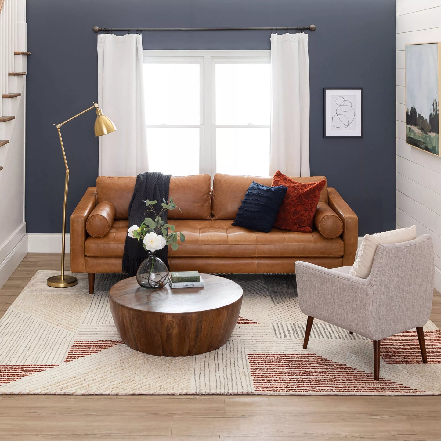 Central Valley Red Area Rug - Karastan