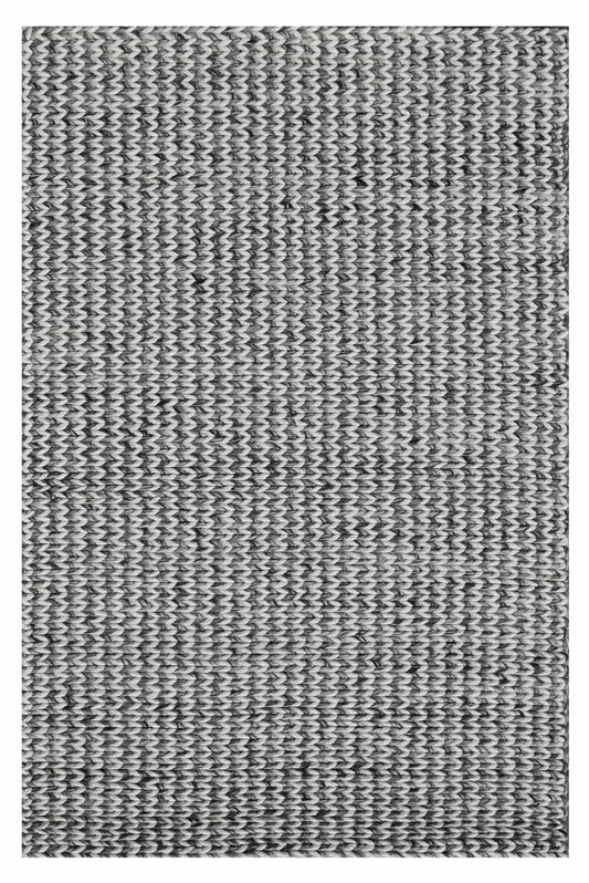 Cortico 6165 Grey/Ivory Chevron Handwoven Area Rug - KAS