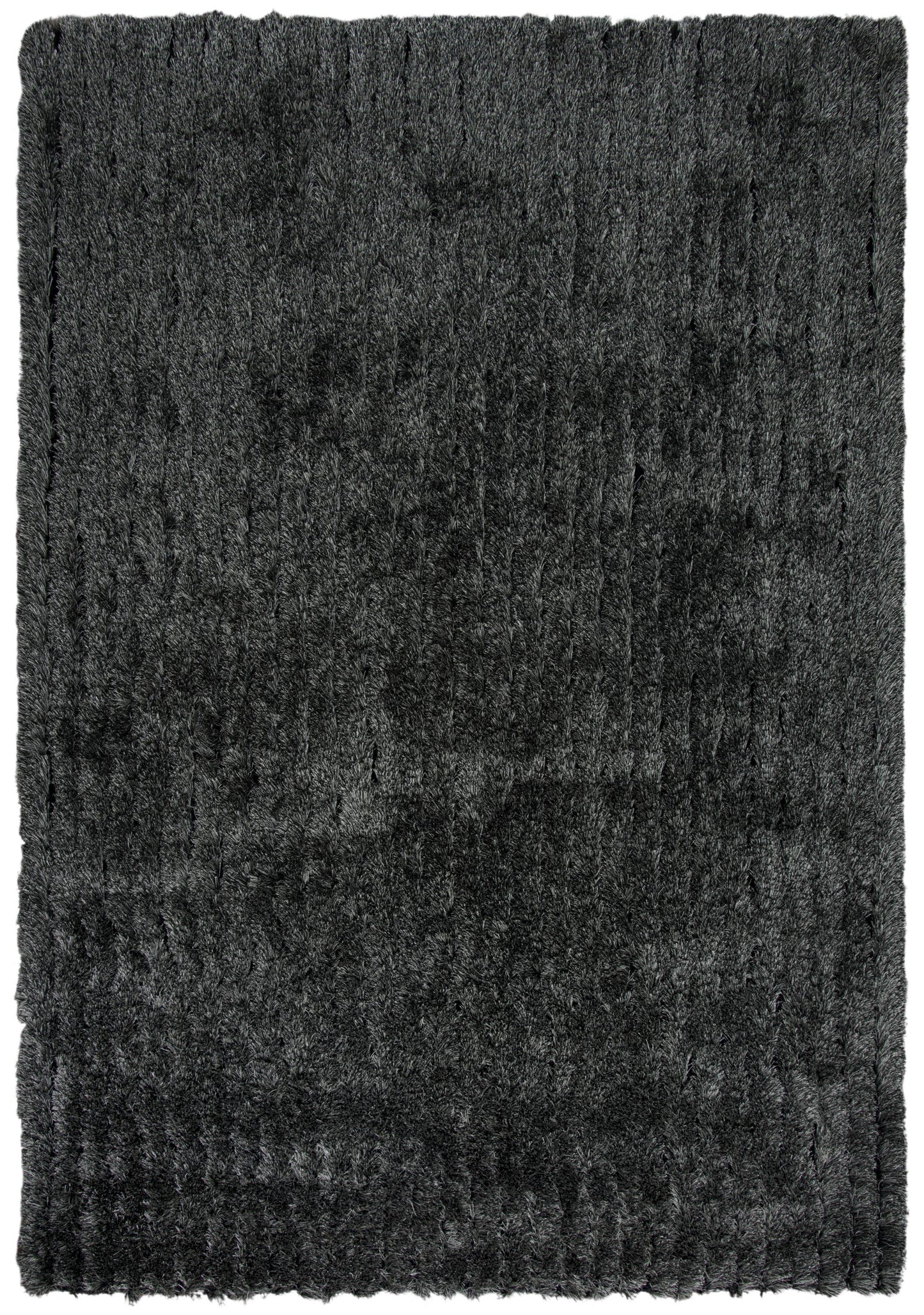 Dora DRA101 Black Hand-Tufted Rug - Rizzy