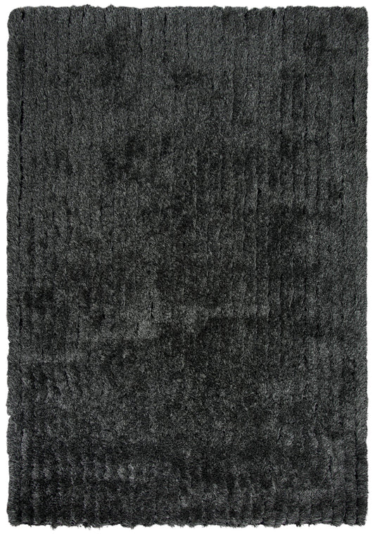 Dora DRA101 Black Hand-Tufted Rug - Rizzy