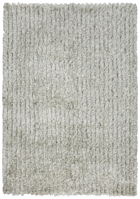 Dora DRA102 White Hand-Tufted Rug - Rizzy