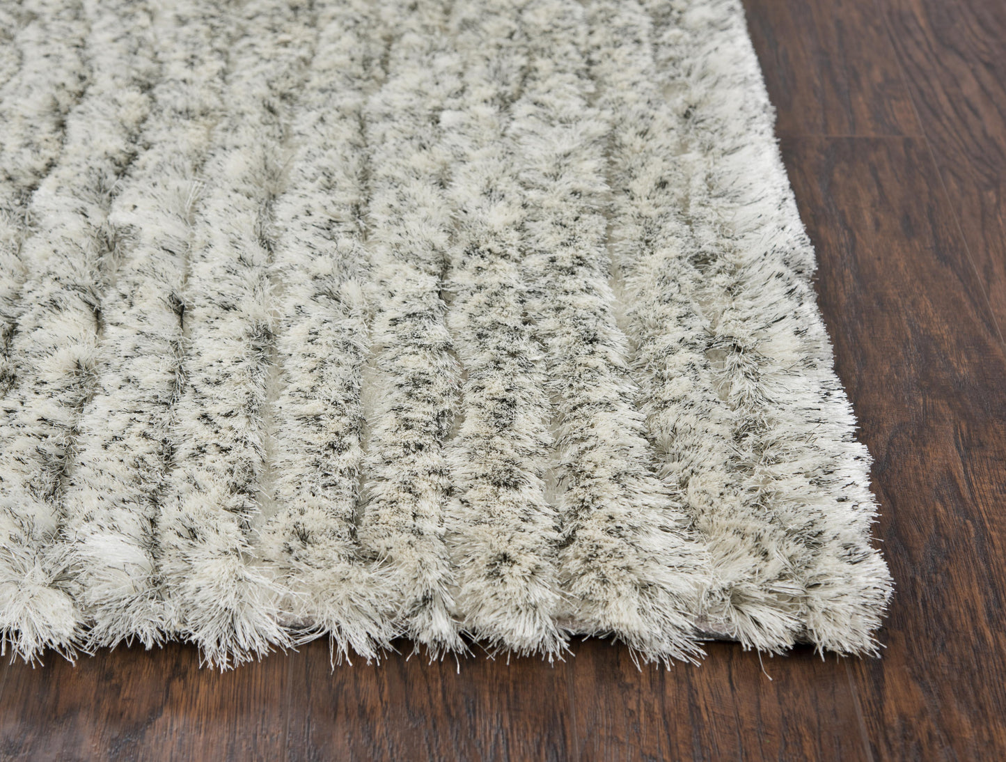 Dora DRA102 White Hand-Tufted Rug - Rizzy