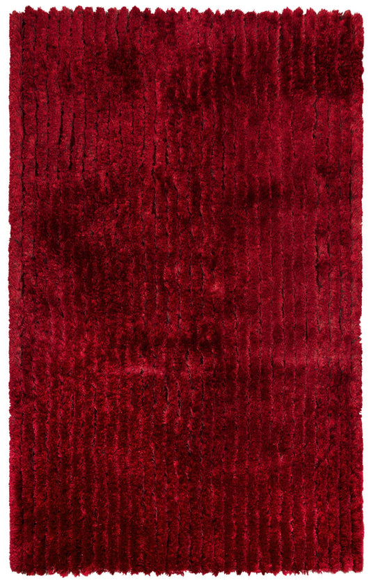 Dora DRA103 Red Hand-Tufted Rug - Rizzy