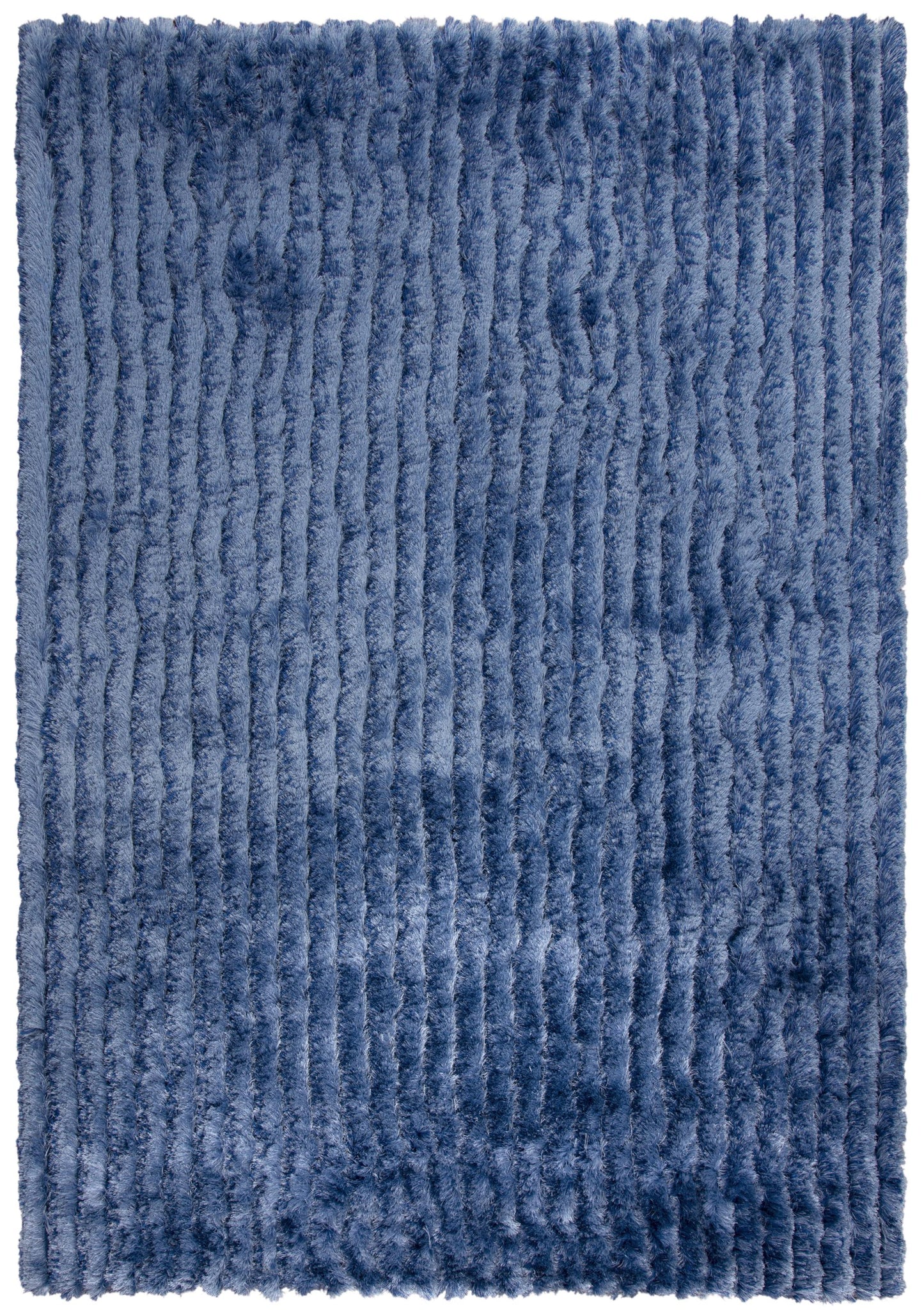 Dora DRA104 Blue Hand-Tufted Rug - Rizzy