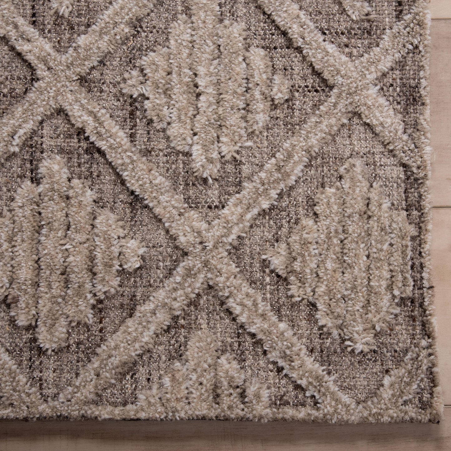 Driftwood DRI688 Brown Hand-Tufted Rug - Rizzy