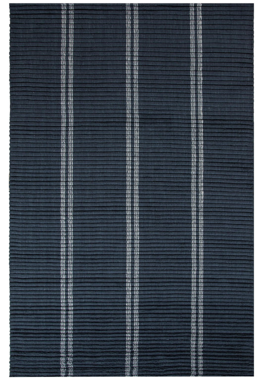 Dream DRM242 Charcoal Hand Loomed Rug - Rizzy