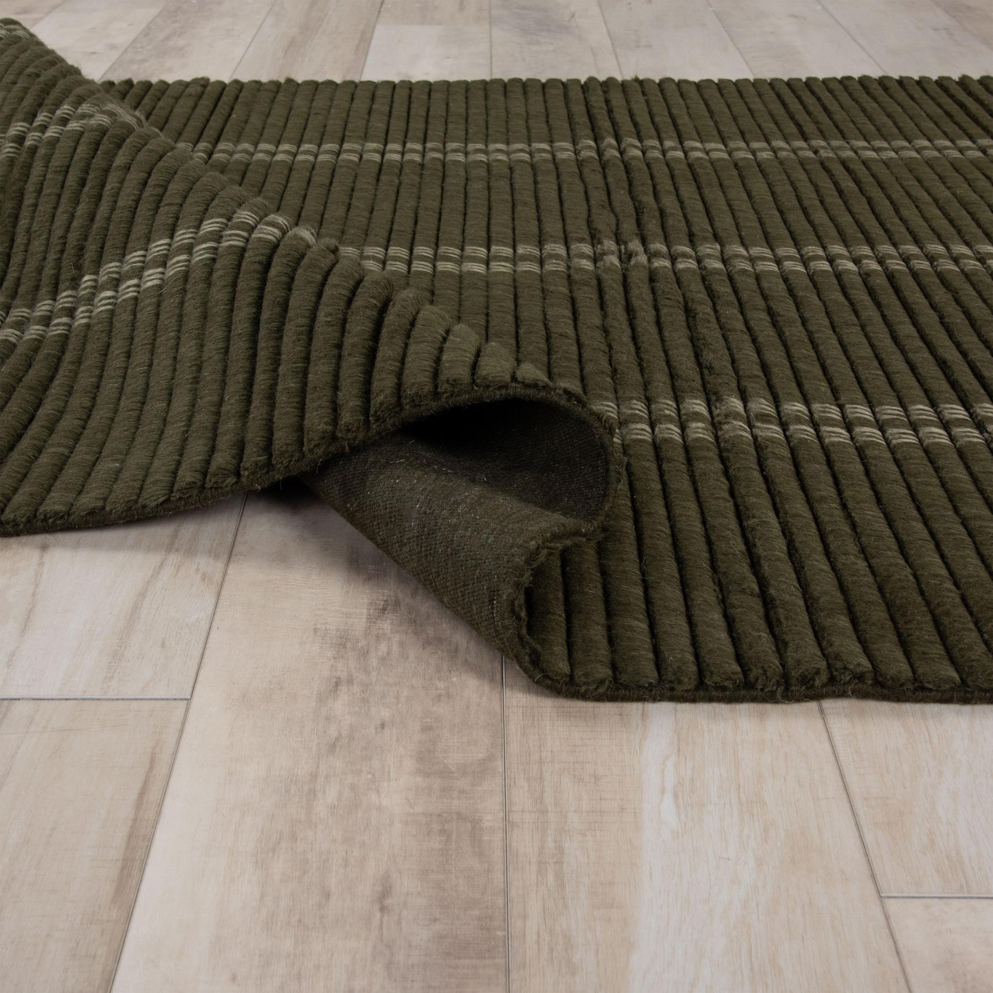 Dream DRM244 Green Hand Loomed Rug - Rizzy