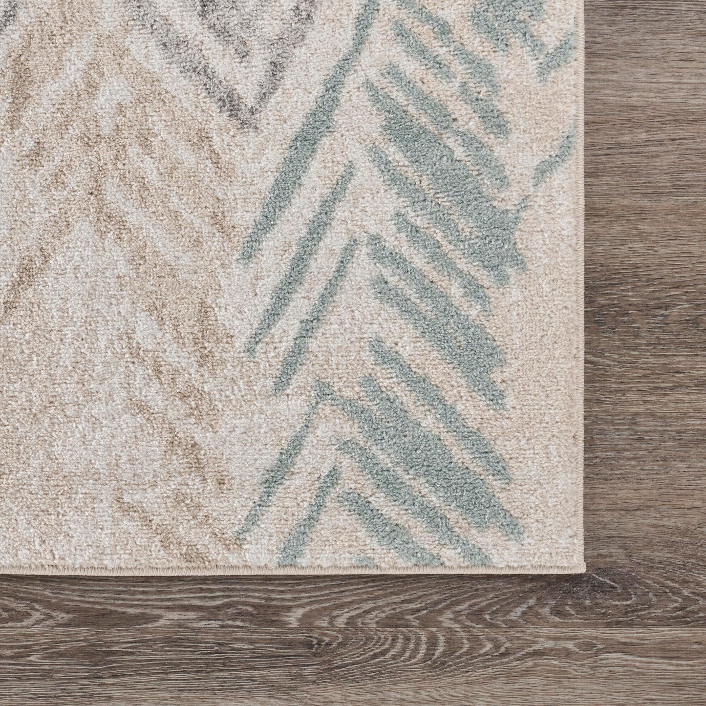 DUNEC-81661 Bohemian/Eclectic Machine Made Ivory/Beige/Pink/Teal/Gray  Polypropylene Indoor Area Rugs - LR Home