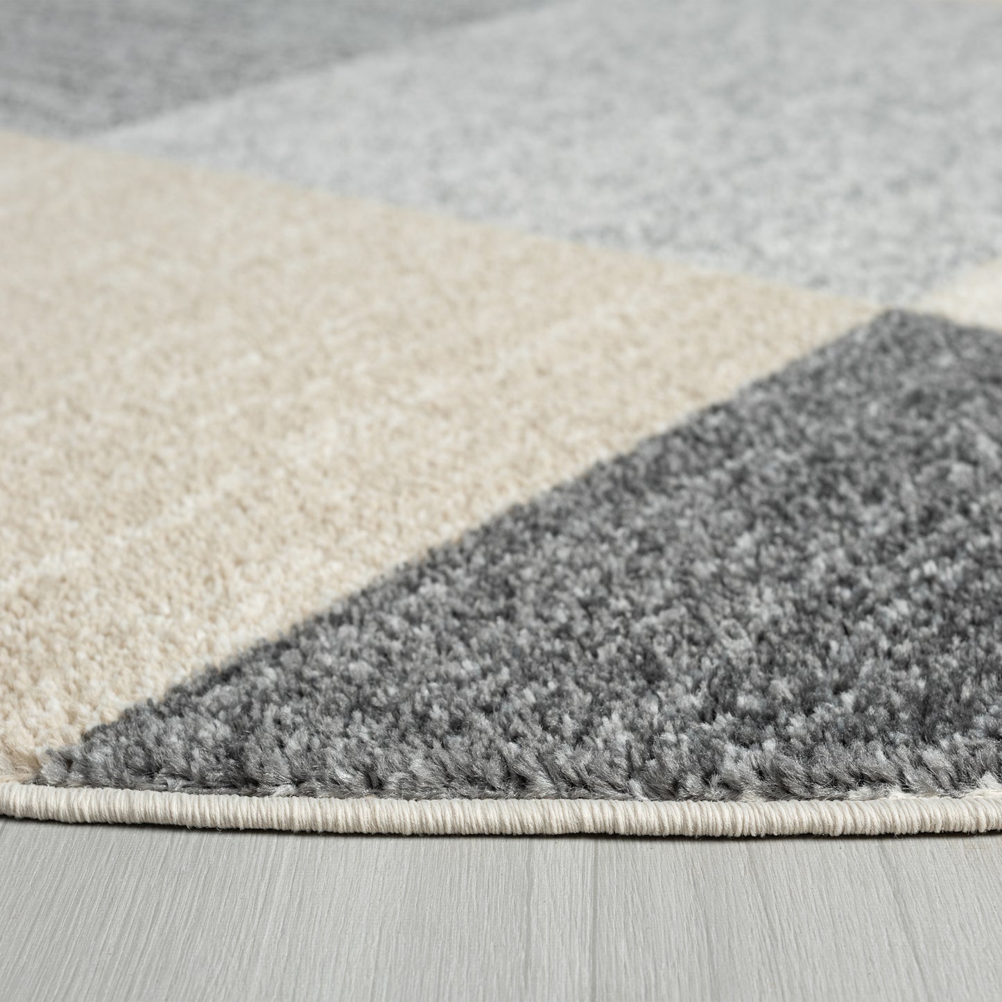 Dune-81663 Transitional Power-Loomed Gray/Tan/Teal/Beige Jute Indoor Area Rug - LR Home