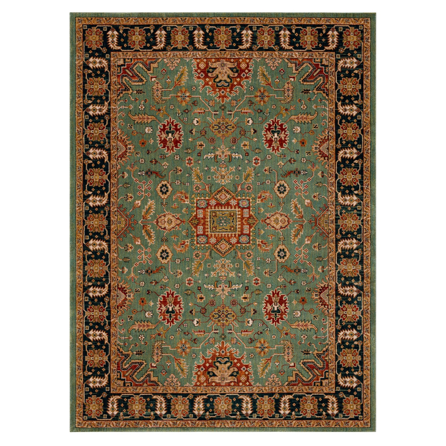Deir Aquamarine Area Rug - Karastan