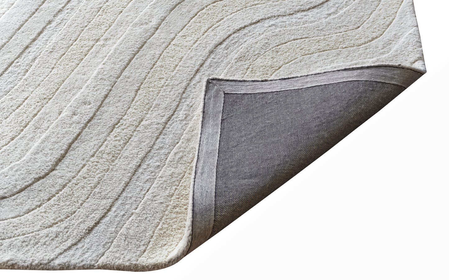 Denali 2914 Ivory Echo HandtuftedArea Rug - KAS