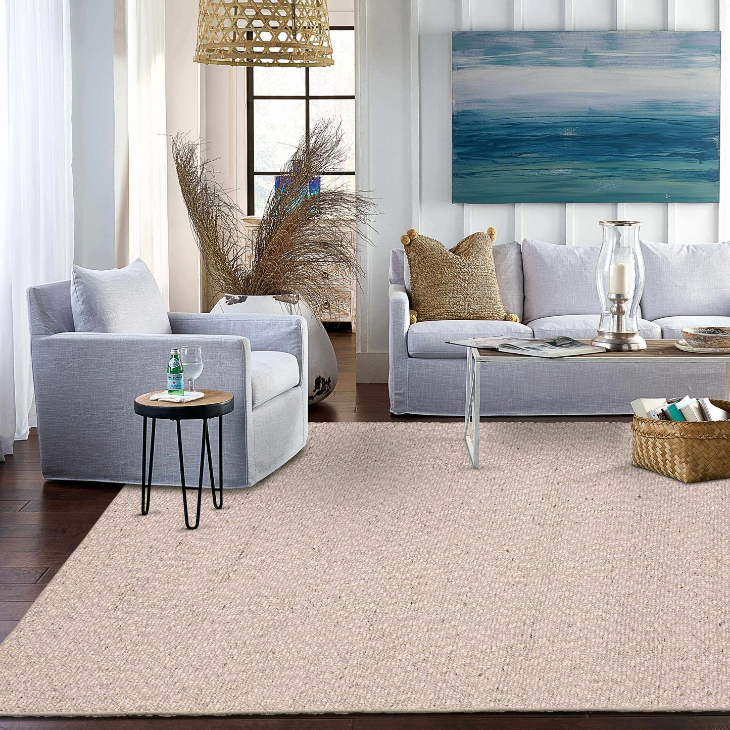 Desmond Lt Grey Area Rug - Karastan