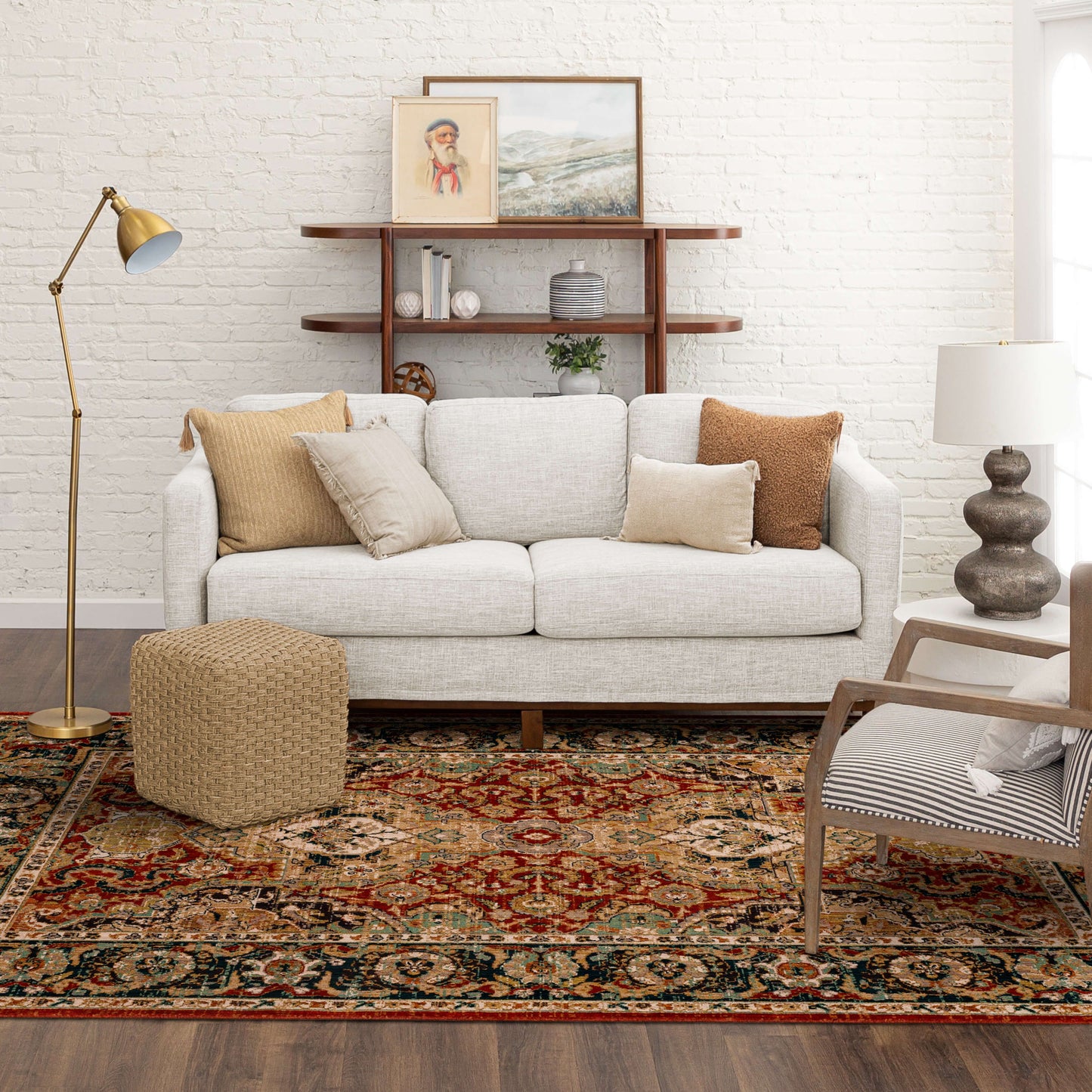 Dhahar Garnet Area Rug - Karastan