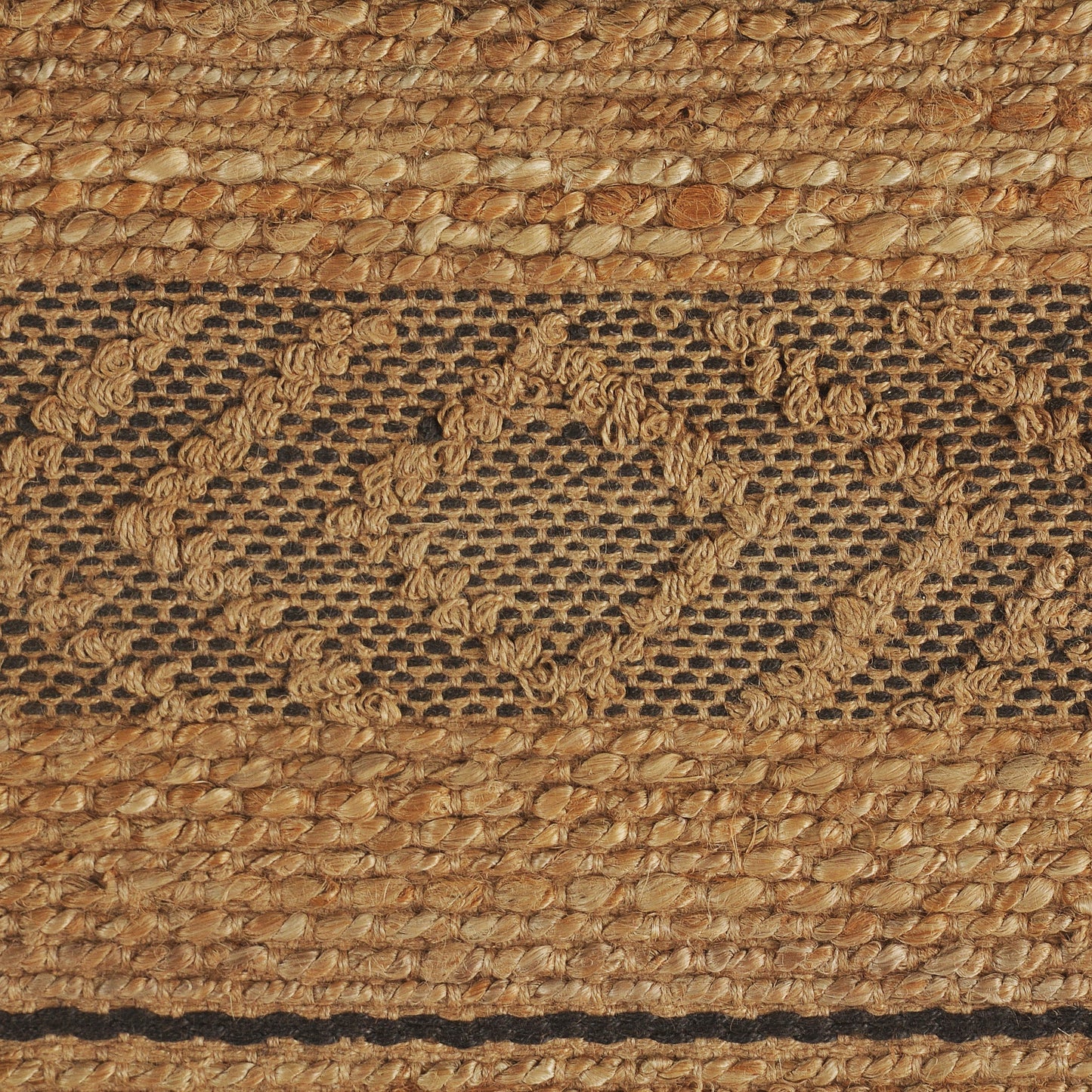 Earth-81893 Farmhouse Hand-Woven Tan/Gray Cotton Indoor Area Rug - LR Home
