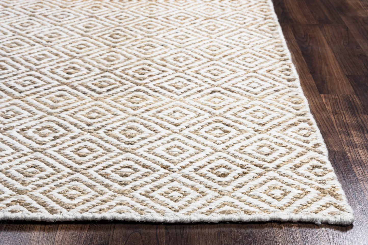 Ellington EG9034 Natural  Hand-Woven Rug - Rizzy