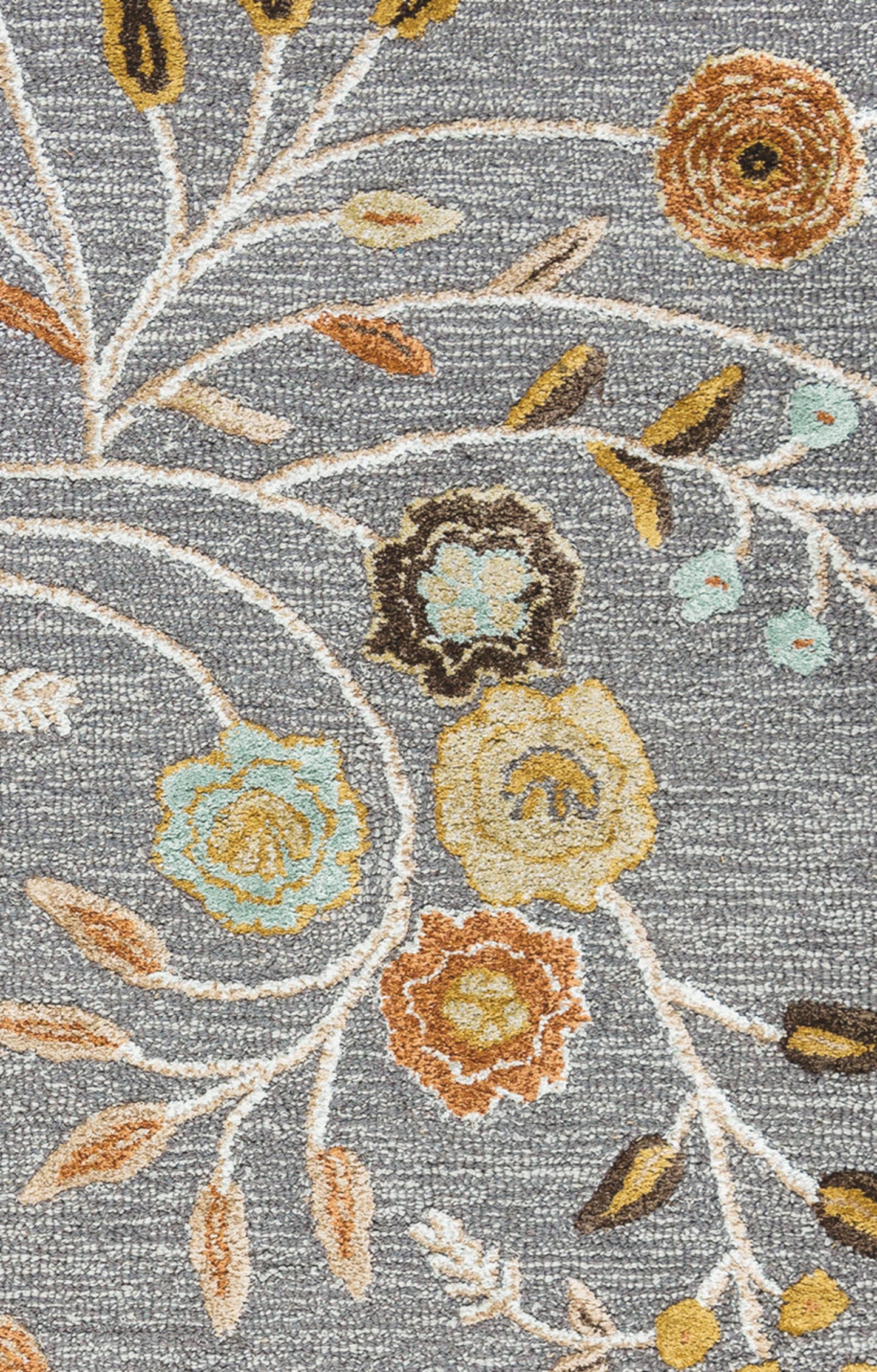 Eden Harbor EH8636 Gray Hand-Tufted Rug - Rizzy