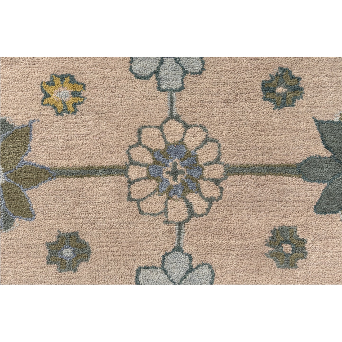 Elize-82947 Vintage Hand-Tufted Pink/Multi Cotton Indoor Area Rug - LR Home
