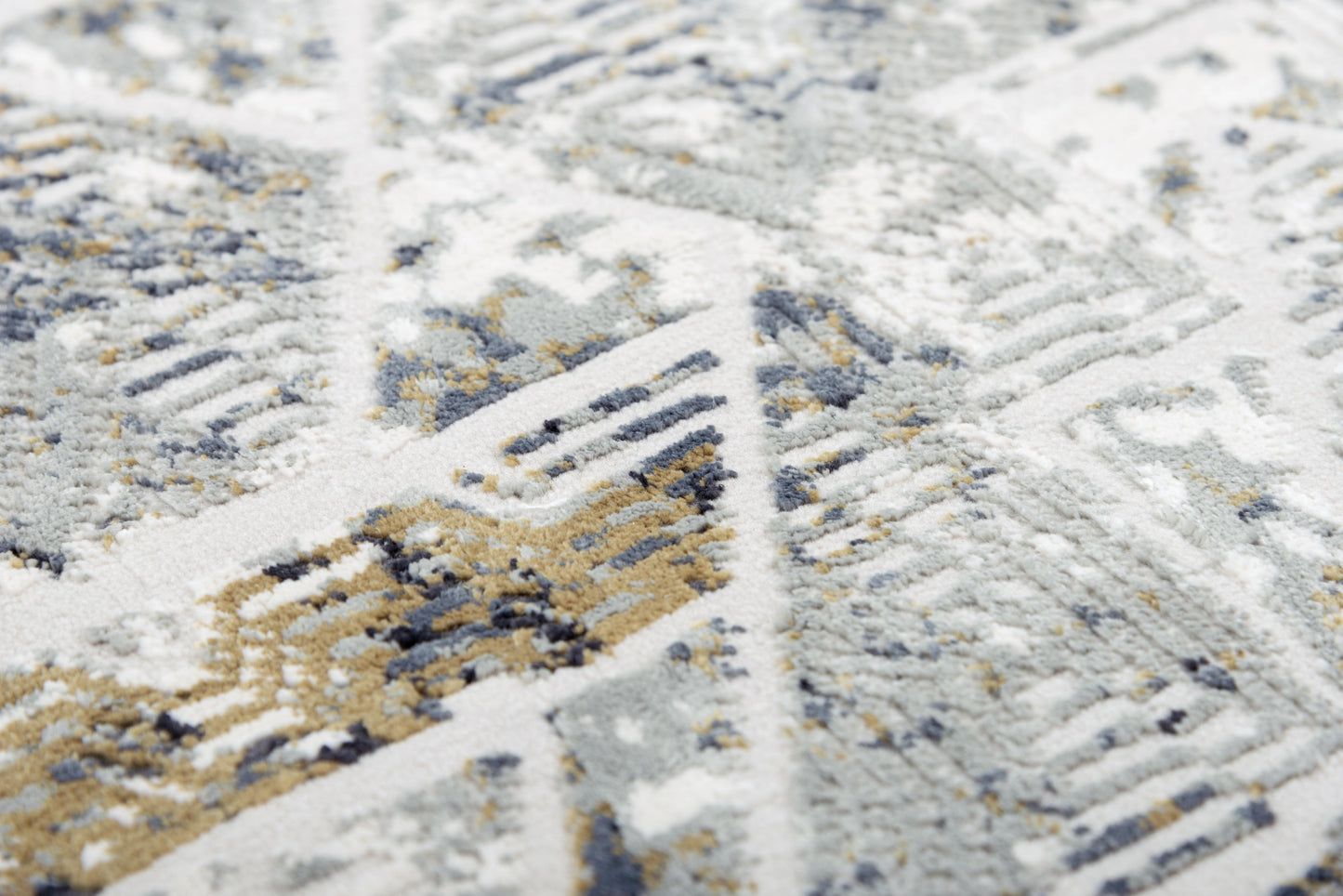 Emerge EMG924 Stone/Beige Machine-Made Rug - Rizzy