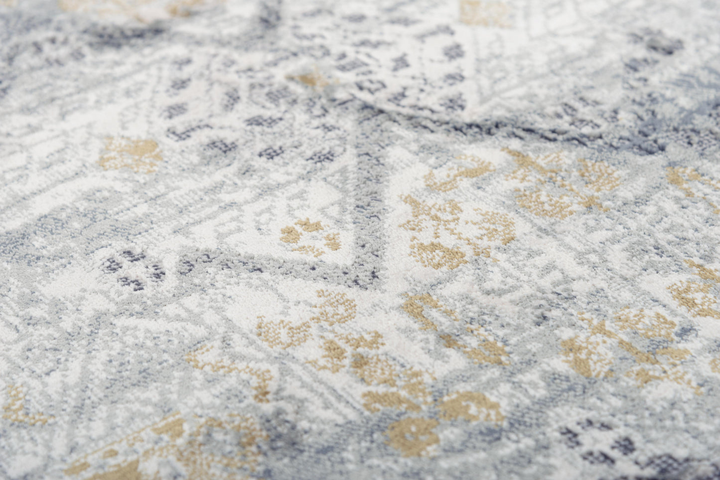Emerge EMG925 Gold/Charcoal Machine-Made Rug - Rizzy