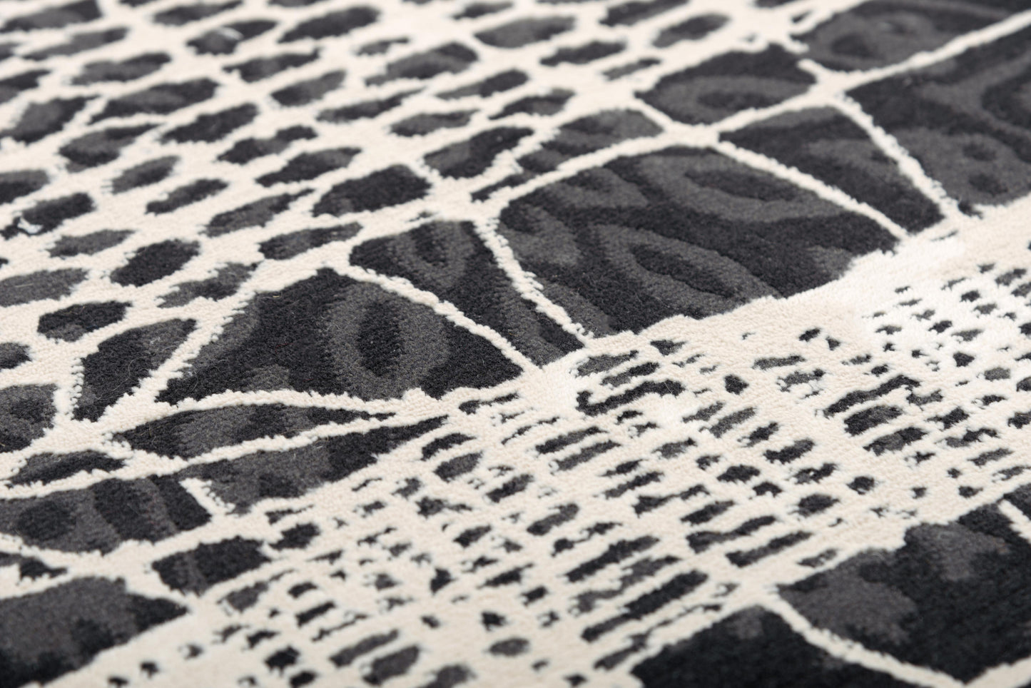 Emerge EMG926 Beige/Black Machine-Made Rug - Rizzy