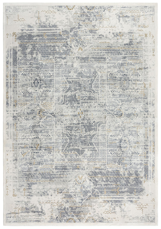 Emerge EMG927 Stone/Beige Machine-Made Rug - Rizzy